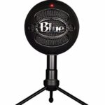 Blue Microphones Snowball iCE Microphone (Black) with Boom Scissor Arm and Pop Filter Bundle (3 Items) USB