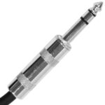 Seismic Audio – SATRXL-M6 – Blue 6′ XLR Male to 1/4″ TRS Patch Cable