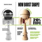 Sweets Kendamas Radar Boost Kendama – Updated with Natty Engraving, Perfect for Beginners, Extra String Accessory Quick Start Bundle (Rubberwood)