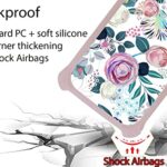Blu Studio Mini 2023 Case Compatible with Blu Studio Mini 2023 Phone Case Cover [with Tempered Glass Screen Protector][Hard PC + Soft Silicone][Ring Support] [Colorful Reflect Light] IMDF-HUA3