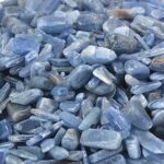 100 Grams Small Kyanite Tumbled Chips Polished Crushed Stone Crystal Healing Embellishments