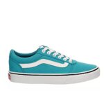 Vans Unisex Ward Canvas Low Platform Lace-up Sneaker – Tile Blue 11