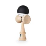 KROM Kendama POP Black – Smooth Texture and Flawless Balance – Enhanced Cognitive Skills – Improved Balance, Reflexes, and Creativity – Kendama for Beginners and Experts