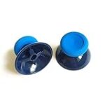 3D Analog Joystick Grip Cap Thumb Stick Grip Cap Thumbstick Replacement for Xbox One Slim Xbox One X Xbox One Elite PS4 Controller (Blue)