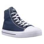 Lugz Men’s Stagger Hi Sneaker, Navy/White, 10.5