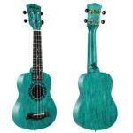 RANMING Ukulele Soprano Ukelele for Kids Adults Beginners 21 Inch Ukuleles Starter Bundle Kit with Gig Bag Strap Nylon String and Tuner Premium Basswood Blue Ukalalee for Kids