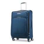 Samsonite Solyte DLX Softside Expandable Luggage with Spinner Wheels, Mediterranean Blue, 3-Piece Set (20/25/29)