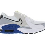 Nike Men’s Air Max Excee shoe, White/Dark Royal Blue/Lemon Ve, 8.5