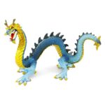 Safari Ltd. Krystal Blue Dragon Figurine – Hand-Painted, Detailed 8″ Model Figure – Mythical Creature Toy for Boys, Girls & Kids Ages 4+