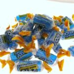 14.5 Oz. Bag Of All Blue Raspberry J0lly Ranchrs- About 66 Pieces Freshly Packaged By Snackadilly