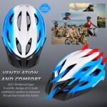 Gudook Bike Helmets for Men – Women Bicycle Helmet Adult – Certified Lightweight Comfort Adjustable Cycling Helmet with Detachable Visor for Mountain Road Biker