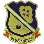 United States Navy USN Blue Angels 1″ Lapel Pin