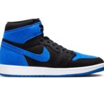 Jordan Mens Air 1 Og Royal Reimagined – Black/Royal Blue-White – Size 10.5