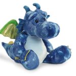 Aurora® Ferocious Dinos & Dragons Verath Firebreath™ Stuffed Animal – Prehistoric Fun – Cuddly Companions – Blue 12 Inches