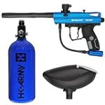 Action Village Kingman Spyder Victor Entry Paintball Gun Package Kit (Gloss Blue)