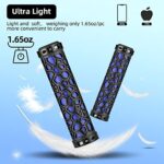 ROCKBROS Bike Handlebar Grips Double Lock-on Bike Grips Non-Slip Bicycle Handlebar Grips for MTB, BMX, Scooters, Folding Bikes 22.2mm