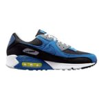 Nike Mens Air Max 90 DM0029 001 Black/Atlantic Blue – Size 8