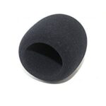 ienza® Windscreen for Blue Yeti Foam – Also Fits Other Large Microphones Such as MXL, Audio Technica and More – Quality Sponge Material to Act as a Pop Filter for Your Mic (Black)